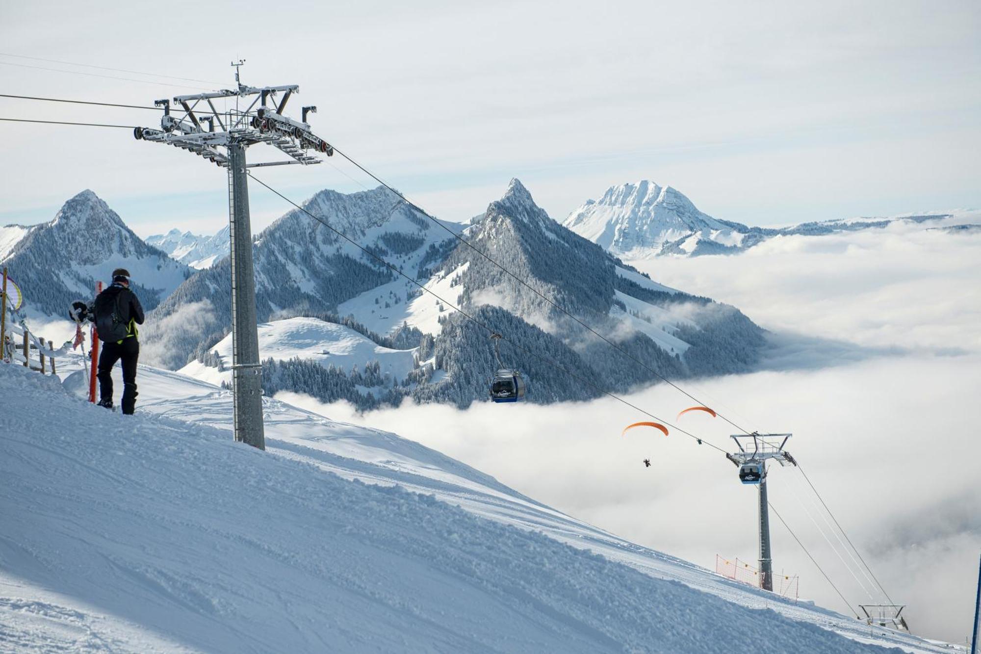 Residence Le Sapin & Bains De La Gruyere 沙尔梅 外观 照片